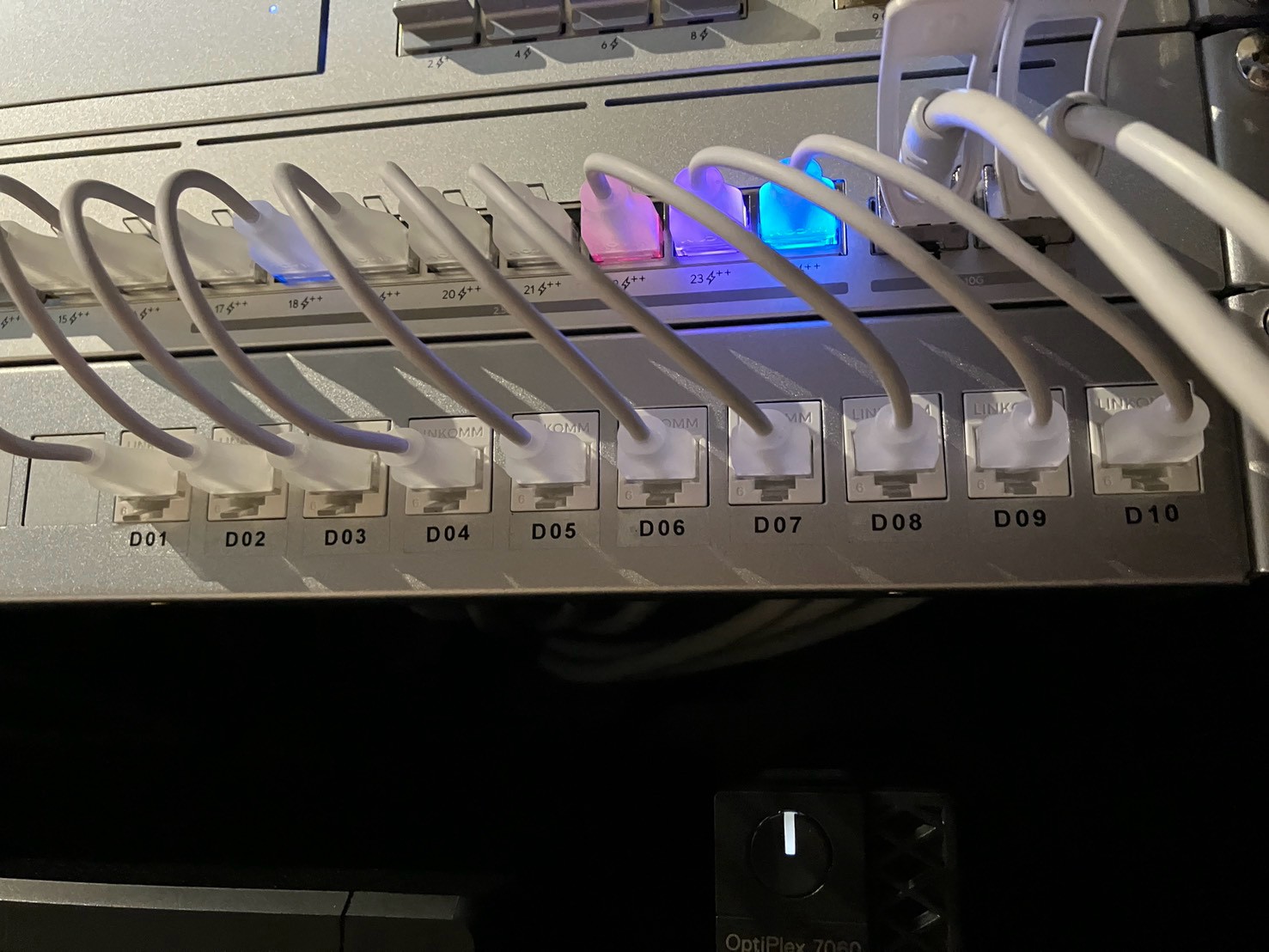Patch Panel 線號標示
